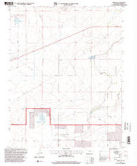 Timpas NE Colorado Historical topographic map, 1:24000 scale, 7.5 X 7.5 Minute, Year 1996