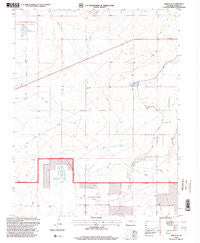 Timpas NE Colorado Historical topographic map, 1:24000 scale, 7.5 X 7.5 Minute, Year 1996