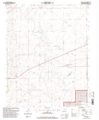 Timpas NW Colorado Historical topographic map, 1:24000 scale, 7.5 X 7.5 Minute, Year 1996