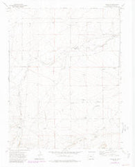 Timpas SW Colorado Historical topographic map, 1:24000 scale, 7.5 X 7.5 Minute, Year 1972
