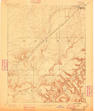 Timpas Colorado Historical topographic map, 1:125000 scale, 30 X 30 Minute, Year 1894