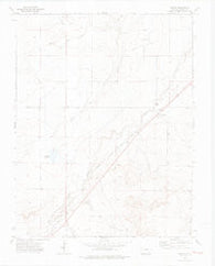Timpas Colorado Historical topographic map, 1:24000 scale, 7.5 X 7.5 Minute, Year 1972