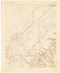 Timpas Colorado Historical topographic map, 1:125000 scale, 30 X 30 Minute, Year 1894