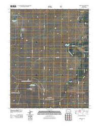 Timpas NE Colorado Historical topographic map, 1:24000 scale, 7.5 X 7.5 Minute, Year 2011