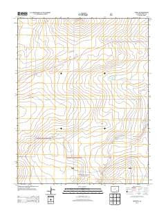 Timpas NE Colorado Historical topographic map, 1:24000 scale, 7.5 X 7.5 Minute, Year 2013