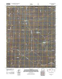 Timpas NW Colorado Historical topographic map, 1:24000 scale, 7.5 X 7.5 Minute, Year 2011