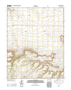 Tobe Colorado Historical topographic map, 1:24000 scale, 7.5 X 7.5 Minute, Year 2013
