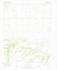 Tobe Colorado Historical topographic map, 1:24000 scale, 7.5 X 7.5 Minute, Year 1972