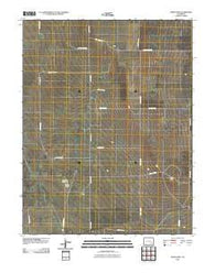 Todd Point Colorado Historical topographic map, 1:24000 scale, 7.5 X 7.5 Minute, Year 2010