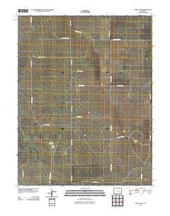 Todd Point Colorado Historical topographic map, 1:24000 scale, 7.5 X 7.5 Minute, Year 2010