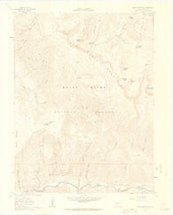Toner Reservoir Colorado Historical topographic map, 1:24000 scale, 7.5 X 7.5 Minute, Year 1961