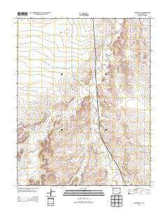 Toonerville Colorado Historical topographic map, 1:24000 scale, 7.5 X 7.5 Minute, Year 2013