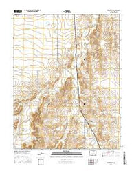 Toonerville Colorado Current topographic map, 1:24000 scale, 7.5 X 7.5 Minute, Year 2016