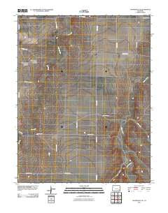 Toonerville NE Colorado Historical topographic map, 1:24000 scale, 7.5 X 7.5 Minute, Year 2010
