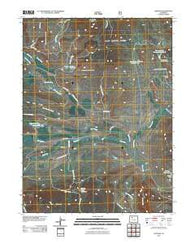 Toponas Colorado Historical topographic map, 1:24000 scale, 7.5 X 7.5 Minute, Year 2011