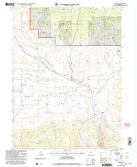 Toponas Colorado Historical topographic map, 1:24000 scale, 7.5 X 7.5 Minute, Year 2000