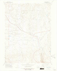 Toponas Colorado Historical topographic map, 1:24000 scale, 7.5 X 7.5 Minute, Year 1972