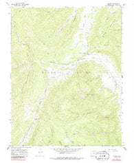 Torres Colorado Historical topographic map, 1:24000 scale, 7.5 X 7.5 Minute, Year 1967