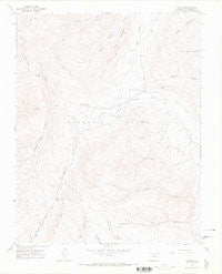 Torres Colorado Historical topographic map, 1:24000 scale, 7.5 X 7.5 Minute, Year 1967
