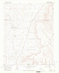 Towaoc Colorado Historical topographic map, 1:24000 scale, 7.5 X 7.5 Minute, Year 1966