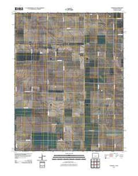 Towner Colorado Historical topographic map, 1:24000 scale, 7.5 X 7.5 Minute, Year 2010