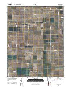 Towner Colorado Historical topographic map, 1:24000 scale, 7.5 X 7.5 Minute, Year 2010