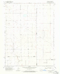 Towner SE Colorado Historical topographic map, 1:24000 scale, 7.5 X 7.5 Minute, Year 1968