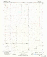 Towner SE Colorado Historical topographic map, 1:24000 scale, 7.5 X 7.5 Minute, Year 1968