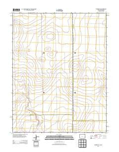 Towner SE Colorado Historical topographic map, 1:24000 scale, 7.5 X 7.5 Minute, Year 2013