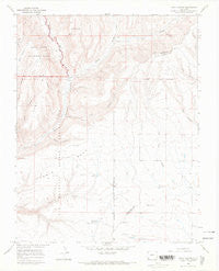Trail Canyon Colorado Historical topographic map, 1:24000 scale, 7.5 X 7.5 Minute, Year 1966