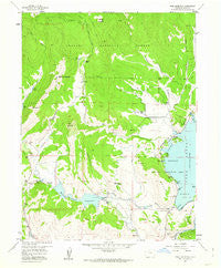 Trail Mountain Colorado Historical topographic map, 1:24000 scale, 7.5 X 7.5 Minute, Year 1957