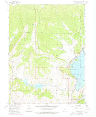 Trail Mountain Colorado Historical topographic map, 1:24000 scale, 7.5 X 7.5 Minute, Year 1957