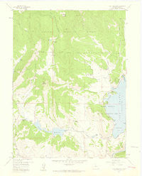 Trail Mountain Colorado Historical topographic map, 1:24000 scale, 7.5 X 7.5 Minute, Year 1957