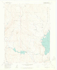 Trail Mountain Colorado Historical topographic map, 1:24000 scale, 7.5 X 7.5 Minute, Year 1957