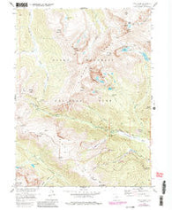 Trail Ridge Colorado Historical topographic map, 1:24000 scale, 7.5 X 7.5 Minute, Year 1957