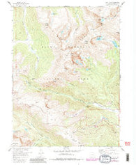 Trail Ridge Colorado Historical topographic map, 1:24000 scale, 7.5 X 7.5 Minute, Year 1957
