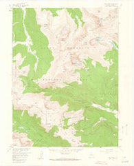 Trail Ridge Colorado Historical topographic map, 1:24000 scale, 7.5 X 7.5 Minute, Year 1957
