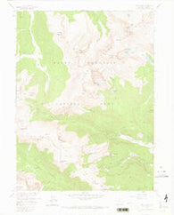 Trail Ridge Colorado Historical topographic map, 1:24000 scale, 7.5 X 7.5 Minute, Year 1957