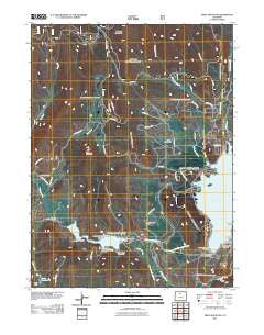 Trail Mountain Colorado Historical topographic map, 1:24000 scale, 7.5 X 7.5 Minute, Year 2011