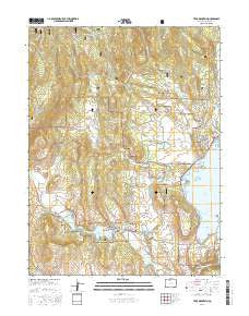 Trail Mountain Colorado Current topographic map, 1:24000 scale, 7.5 X 7.5 Minute, Year 2016