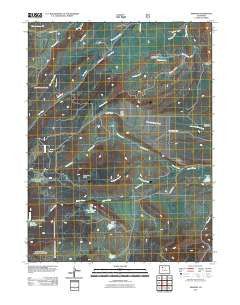 Trapper Colorado Historical topographic map, 1:24000 scale, 7.5 X 7.5 Minute, Year 2011