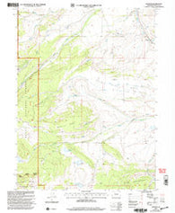 Trapper Colorado Historical topographic map, 1:24000 scale, 7.5 X 7.5 Minute, Year 2000