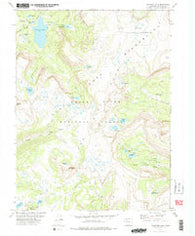 Trappers Lake Colorado Historical topographic map, 1:24000 scale, 7.5 X 7.5 Minute, Year 1977