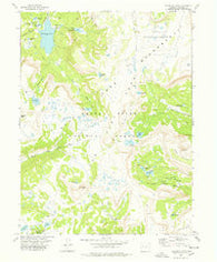 Trappers Lake Colorado Historical topographic map, 1:24000 scale, 7.5 X 7.5 Minute, Year 1977