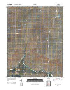 Tree Top Ranch Colorado Historical topographic map, 1:24000 scale, 7.5 X 7.5 Minute, Year 2010