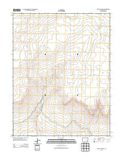 Tree Top Ranch Colorado Historical topographic map, 1:24000 scale, 7.5 X 7.5 Minute, Year 2013
