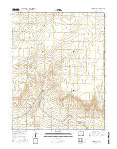 Tree Top Ranch Colorado Current topographic map, 1:24000 scale, 7.5 X 7.5 Minute, Year 2016