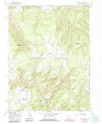 Triangle Park Colorado Historical topographic map, 1:24000 scale, 7.5 X 7.5 Minute, Year 1966