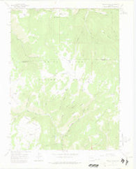 Triangle Park Colorado Historical topographic map, 1:24000 scale, 7.5 X 7.5 Minute, Year 1966