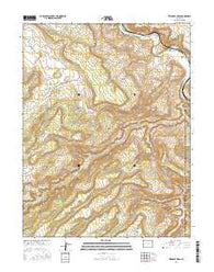 Triangle Mesa Colorado Current topographic map, 1:24000 scale, 7.5 X 7.5 Minute, Year 2016